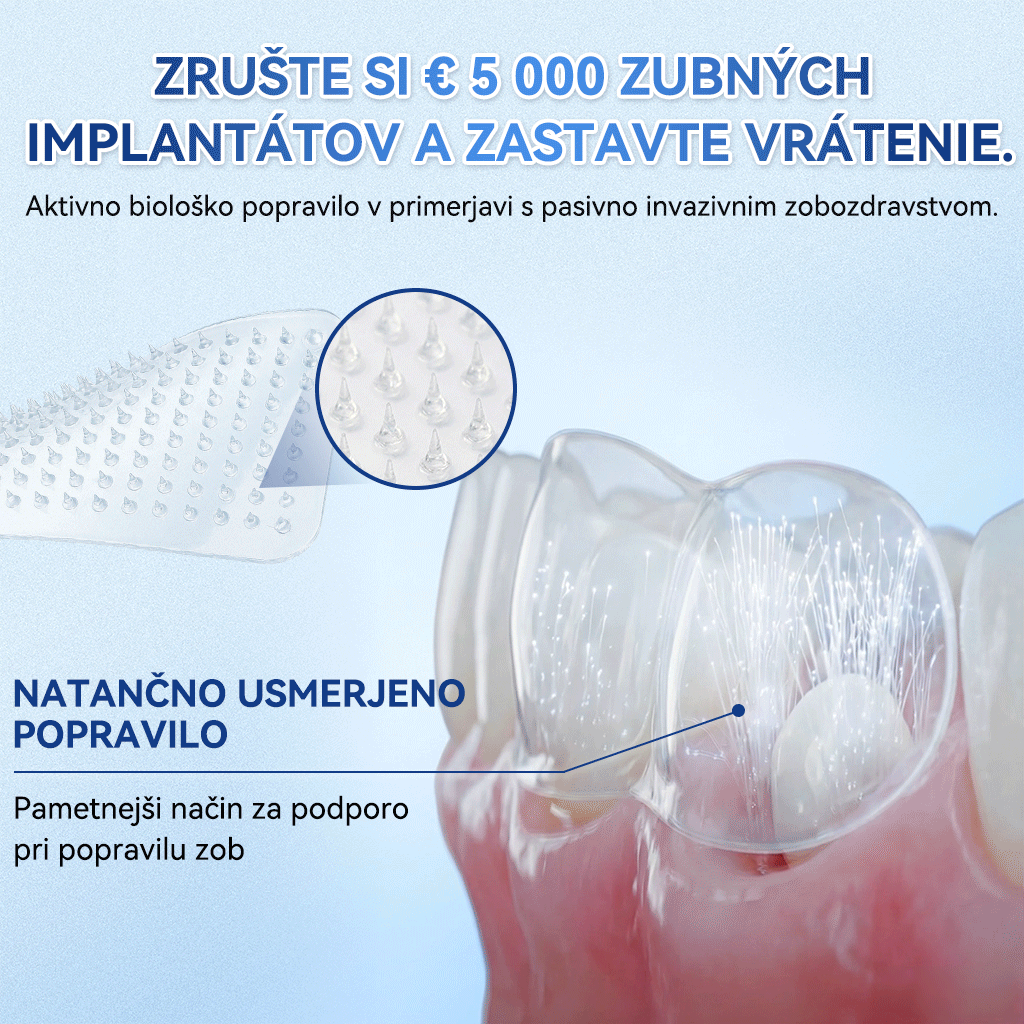 🦷𝐆𝐥𝐢𝐦𝐦𝐞𝐫𝐥𝐲® Tideglusib zuby a dasna Opravná náplasť s mikroihlami  | Pokročilé zubné pásiky s aktiváciou kmeňových buniek (obnova skloviny a dentínu • posilnenie ďasien • odstránenie zubného kameňa a zápachu • zastavenie citlivosti zubov)) 3.0