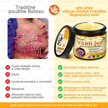 ✨APKAPK® Včelí jed regeneračný krém na pokožku 🔥 Vyvinuté na Slovensku, vyrobené a dodávané zo Slovenska🫏
