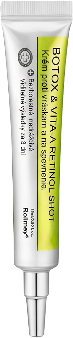 🌸Rolimey®  Botox & Vita-A Retinol Retinol Shot Krém proti vraskam a na spevnenie pleti ⏰Posledný deň! 70% zľava💡