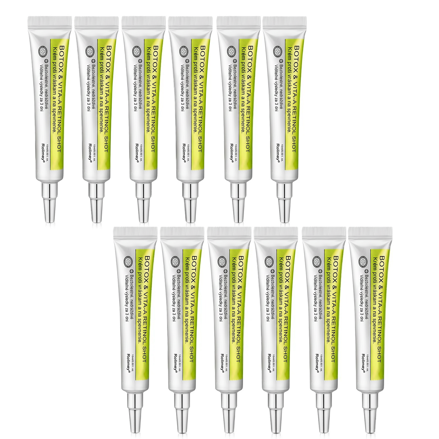 🌸Rolimey®  Botox & Vita-A Retinol Retinol Shot Krém proti vraskam a na spevnenie pleti ⏰Posledný deň! 70% zľava💡