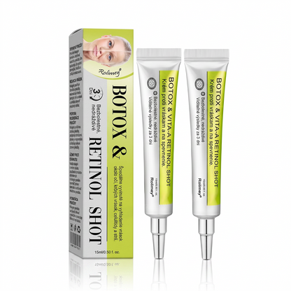🌸Rolimey®  Botox & Vita-A Retinol Retinol Shot Krém proti vraskam a na spevnenie pleti ⏰Posledný deň! 70% zľava💡