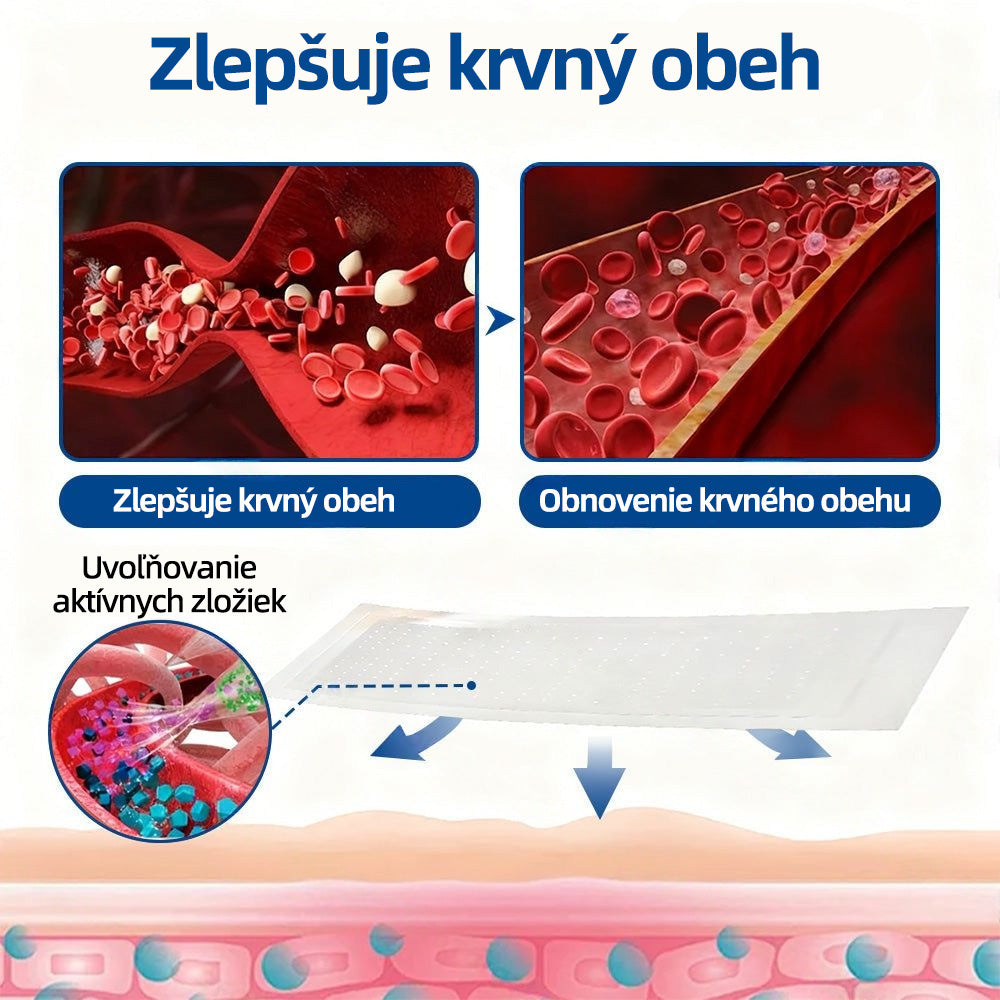 Healrize® VeinTarget mikrojihlová náplasť 🚀 Okamžitá úľava, dlhodobé výsledky 🚀