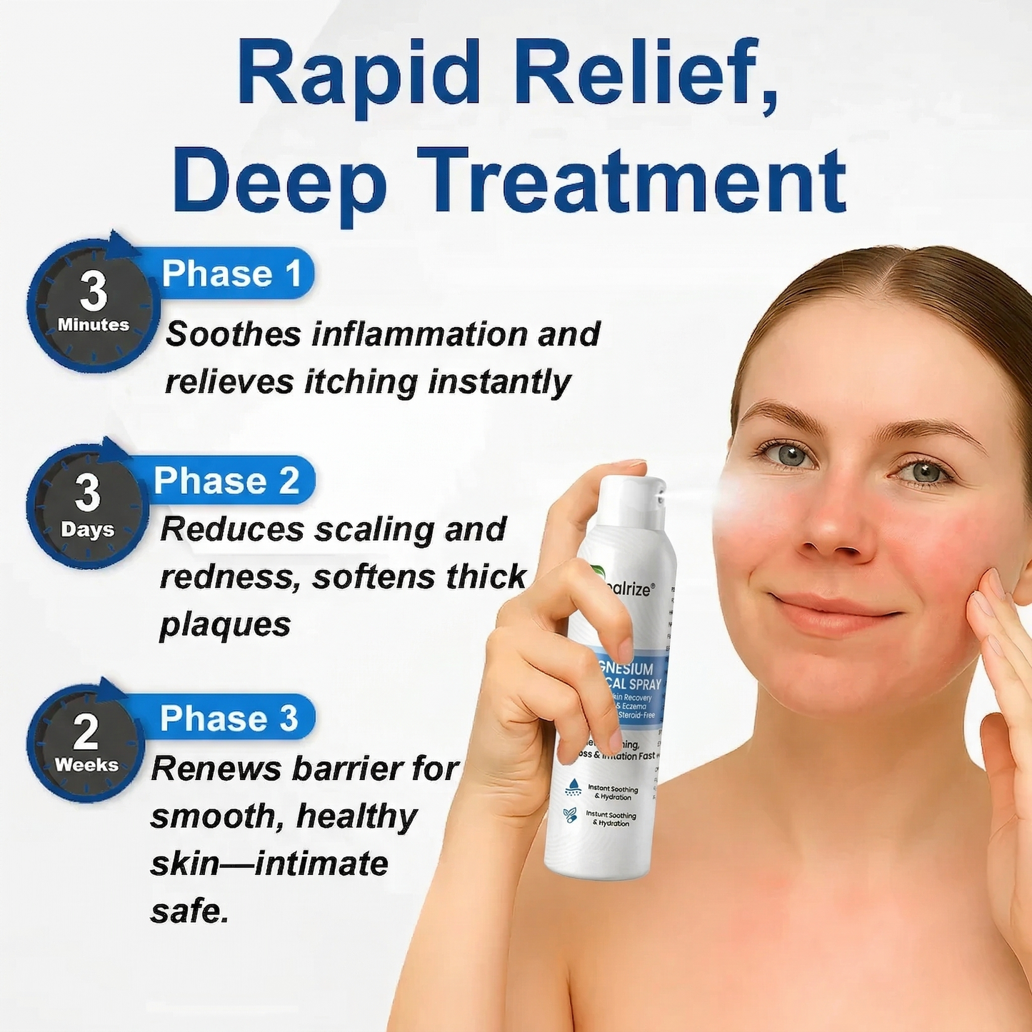Healrize® Magnesium Botanical Spray🔥 – Advanced Skin Recovery for Psoriasis & Eczema | Rapid Soothing, Steroid-Free