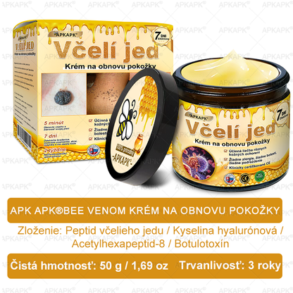 ✨APKAPK® Včelí jed regeneračný krém na pokožku 🔥 Vyvinuté na Slovensku, vyrobené a dodávané zo Slovenska🫏