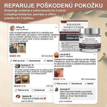 FIVFIVGO® Upokojujúci regeneračný krém s čiernou a bielou ryžou👨‍⚕️ Schválené ŠÚKL(Odstraňovanie bradavíc a kožných výrastkov, senilnej purpury, čerešňových angiómov, rakoviny kože a seboroickej keratózy).)⏰