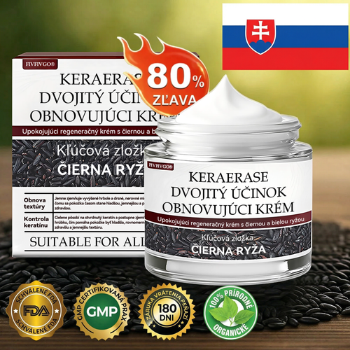 FIVFIVGO® Upokojujúci regeneračný krém s čiernou a bielou ryžou👨‍⚕️ Schválené ŠÚKL(Odstraňovanie bradavíc a kožných výrastkov, senilnej purpury, čerešňových angiómov, rakoviny kože a seboroickej keratózy).)⏰
